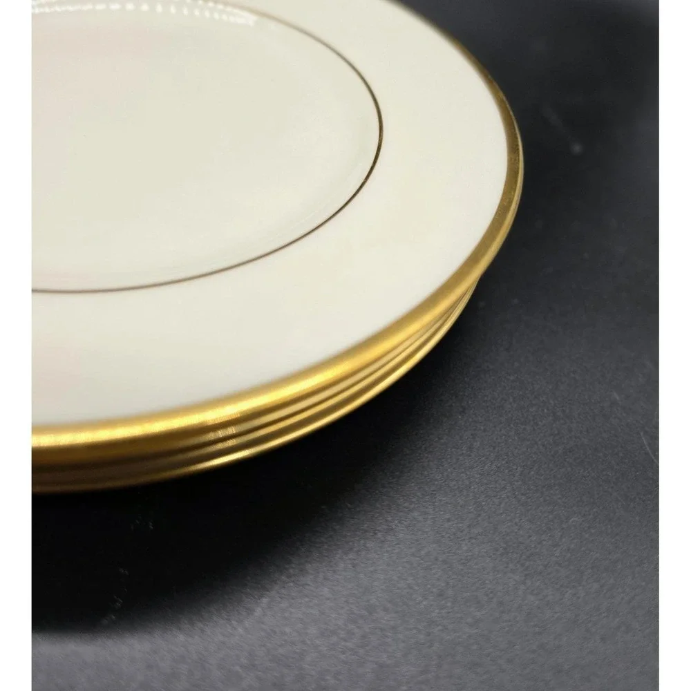 Set of 3 Lenox Presidential Collection MANSFIELD Salad Dessert Plates 8.5